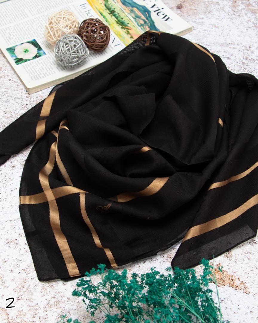 غکس روسری حریر آستک طرح 2