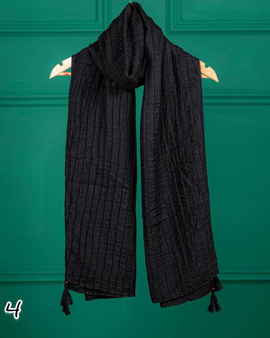 عکس شال پفکی منگوله دار