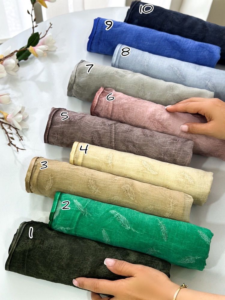 غکس حریر برگ برجسته طرح 1