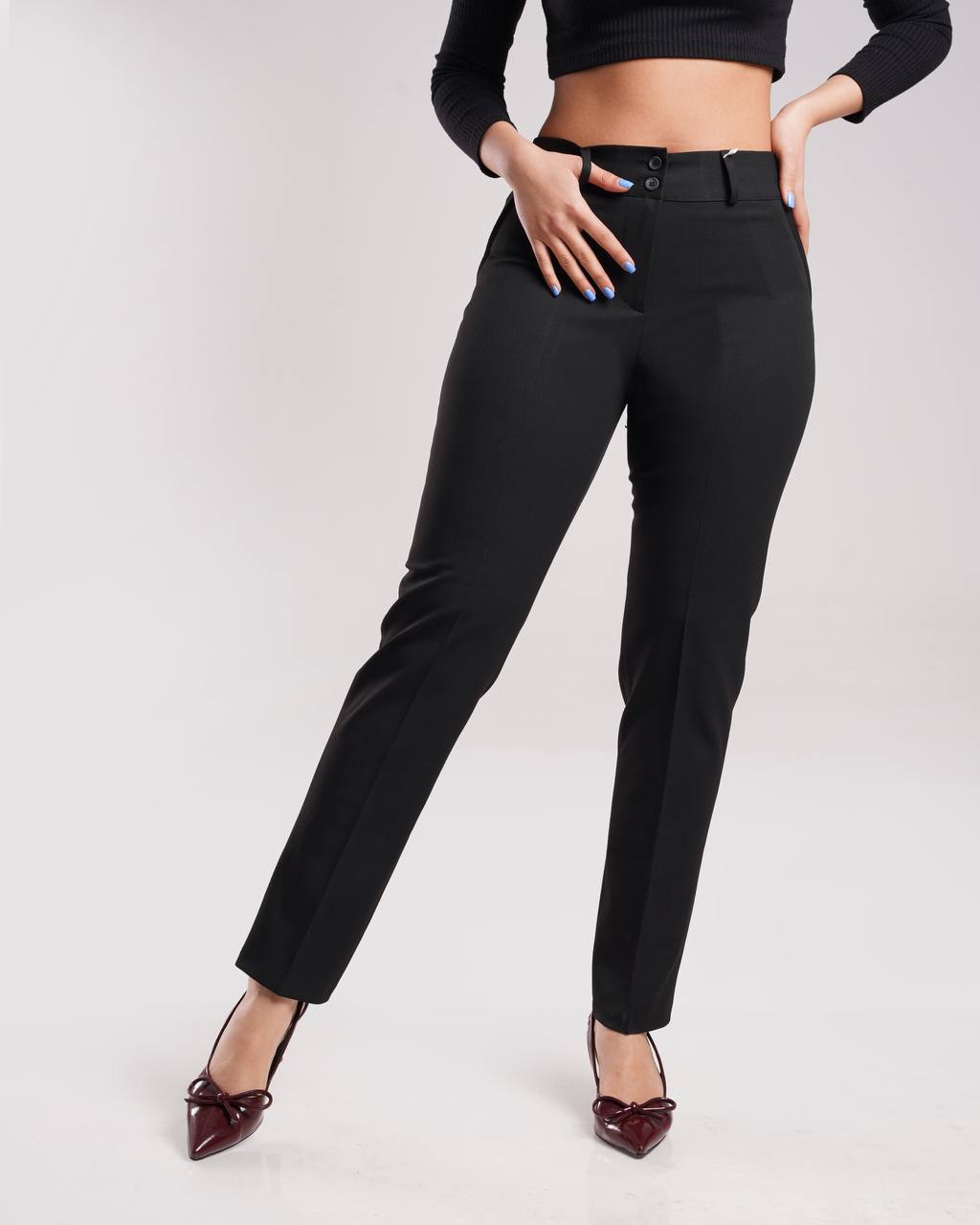 عکس شلوار گاواردین 61 مشکی