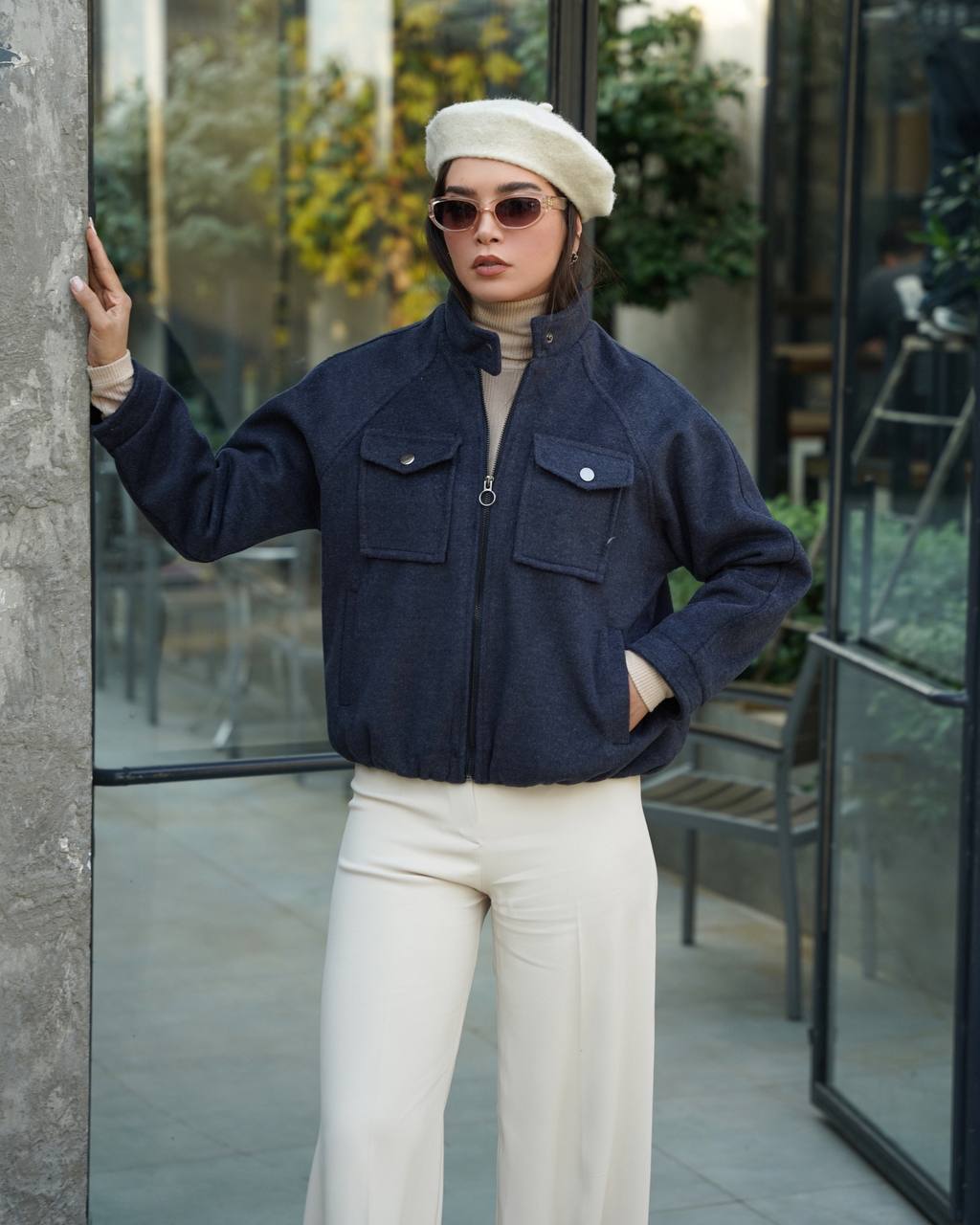 غکس آلافیا سرمه ای