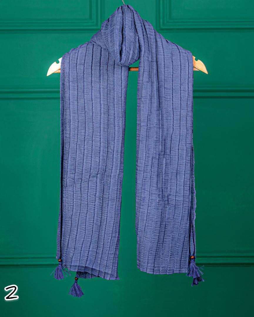 عکس شال پفکی منگوله دار