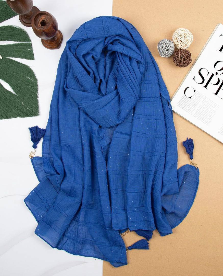 عکس شال پلیسه اکلیل دار