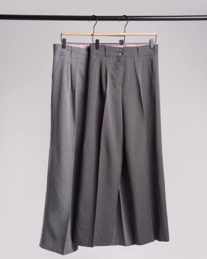 غکس شلوار دیپلمات 37 طوسی