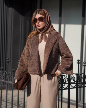 غکس هاسینی قهوه ای