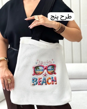 غکس زنانه تابستانی توری آمبون طرح 5