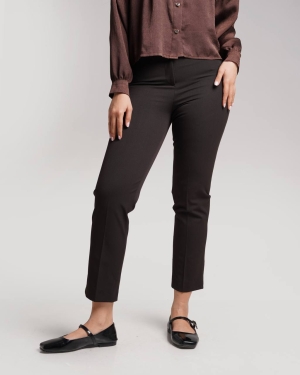 شلوار گاواردین 91 قهوه ای